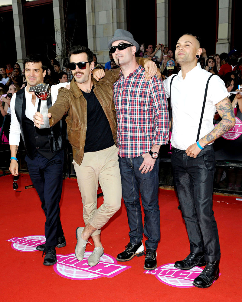 Hedley;<br>2010 MuchMusic Video Awards - Red Carpet Arrivals