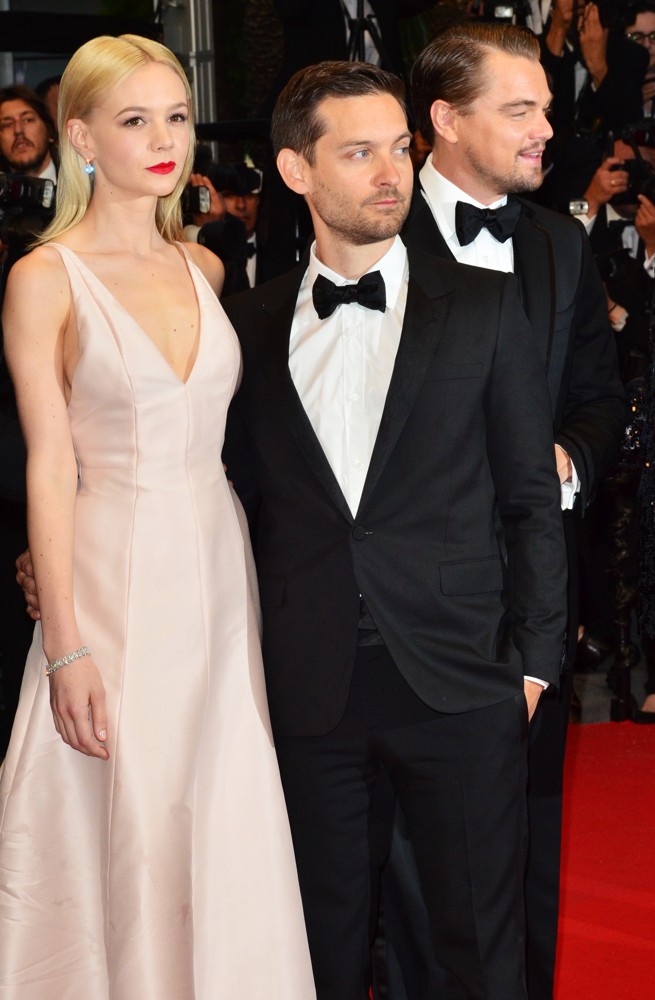 Tobey Maguire;Carey Mulligan;Leonardo DiCaprio;<br>Opening Ceremony of The 66th Cannes Film Festival - The Great Gatsby - Premiere