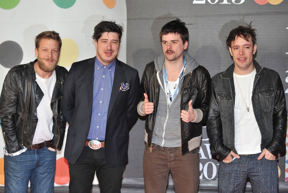 Mumford & Sons;<br>The 2013 Brit Awards - Arrivals