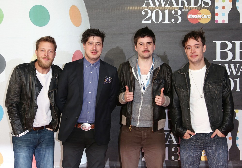 Mumford & Sons;<br>The 2013 Brit Awards - Arrivals