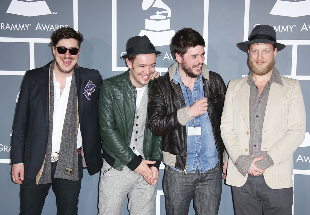 Mumford & Sons;<br>55th Annual GRAMMY Awards - Arrivals