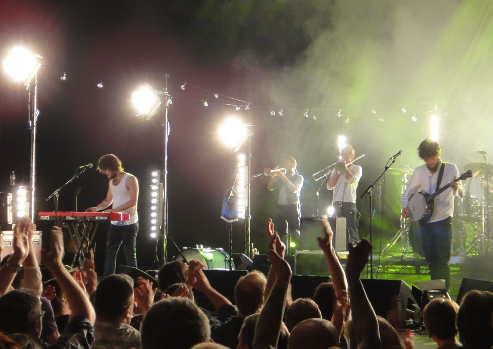 Mumford & Sons;<br>Mumford and Sons Performing at A Charity Gig for AFC Wimbledon