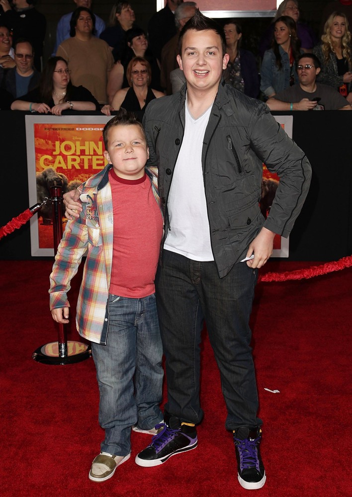 Ethan Munck;Noah Munck;<br>Premiere of Walt Disney Pictures' John Carter