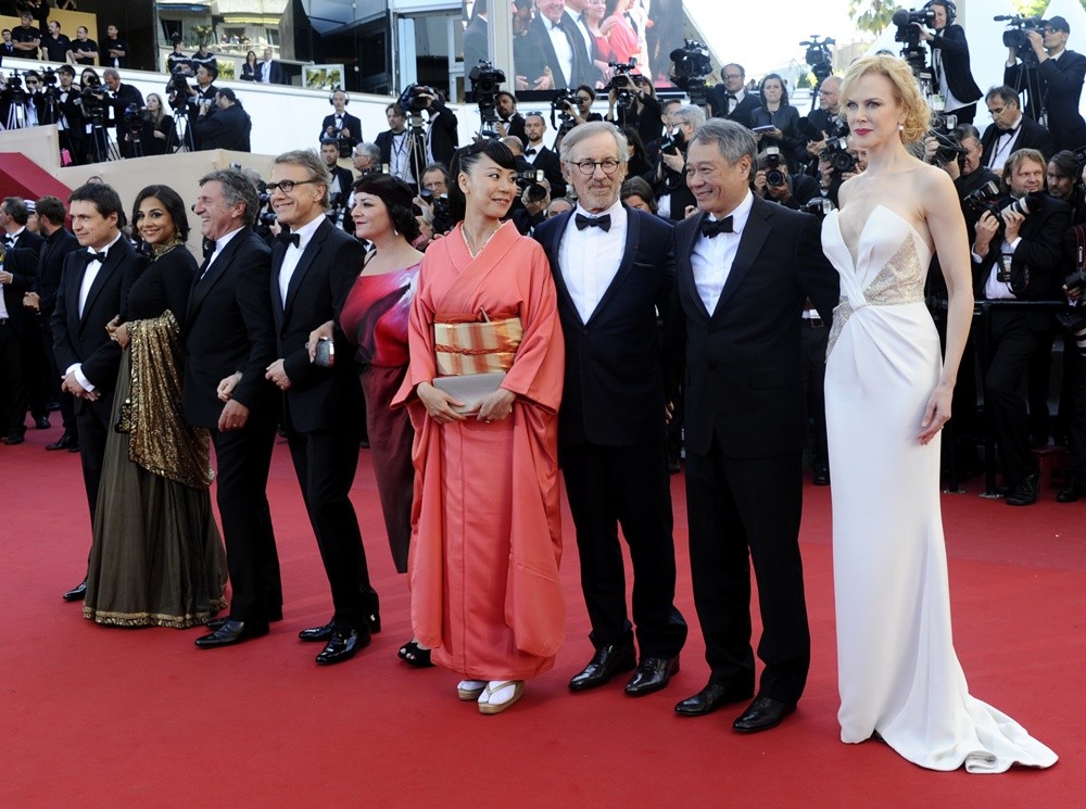 Cristian Mungiu;Vidya Balan;Daniel Auteuil;Christoph Waltz;Lynne Ramsay;Naomi Kawase;Steven Spielberg;Ang Lee;Nicole Kidman;<br>66th Cannes Film Festival - Zulu - Premiere