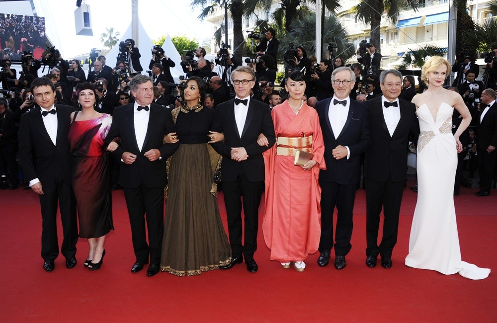 Cristian Mungiu;Lynne Ramsay;Daniel Auteuil;Vidya Balan;Christoph Waltz;Naomi Kawase;Steven Spielberg;Ang Lee;Nicole Kidman;<br>66th Cannes Film Festival - Zulu - Premiere