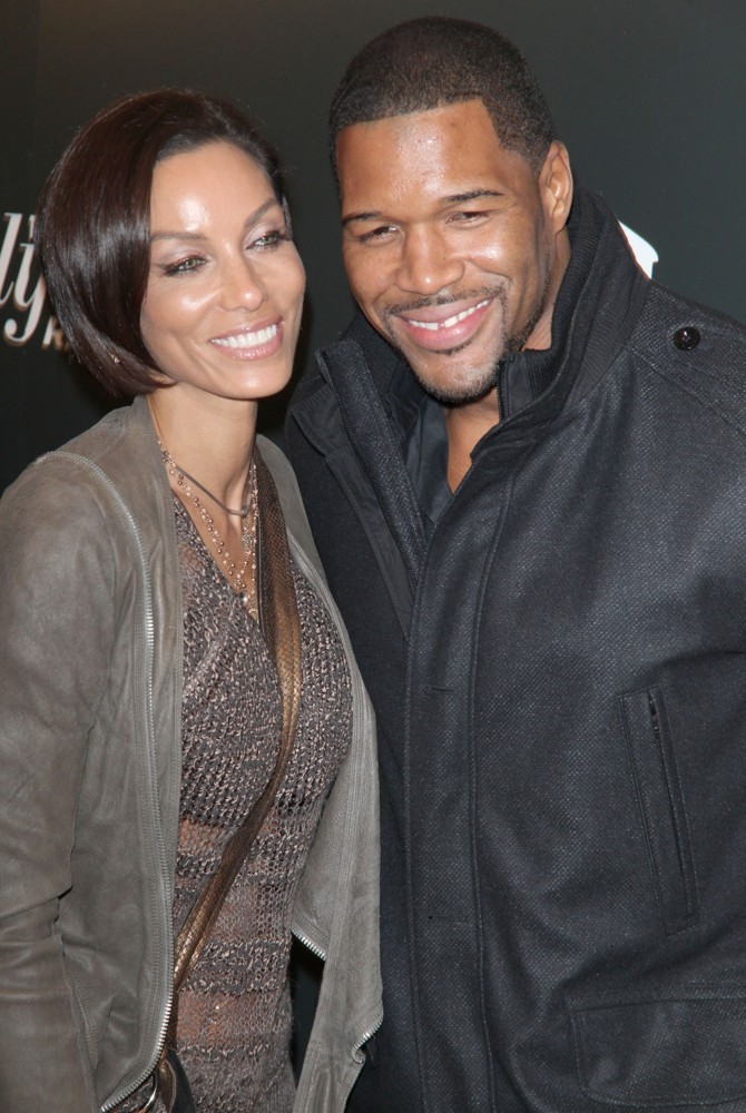 Nicole Murphy;Michael Strahan;<br>The Premiere of Django Unchained