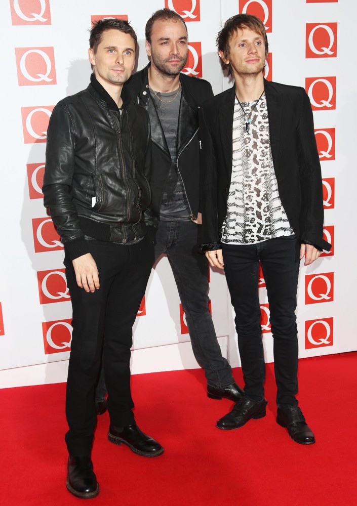 Muse;<br>The Q Awards 2012 - Arrivals