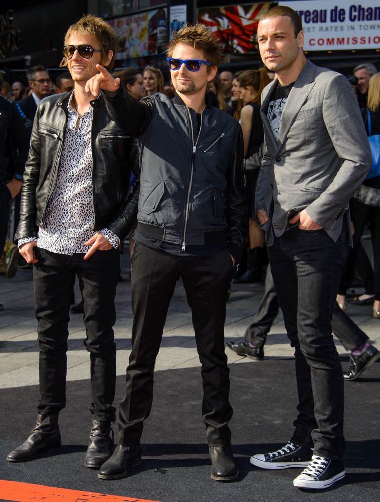 Muse;<br>UK Film Premiere of World War Z - Arrivals