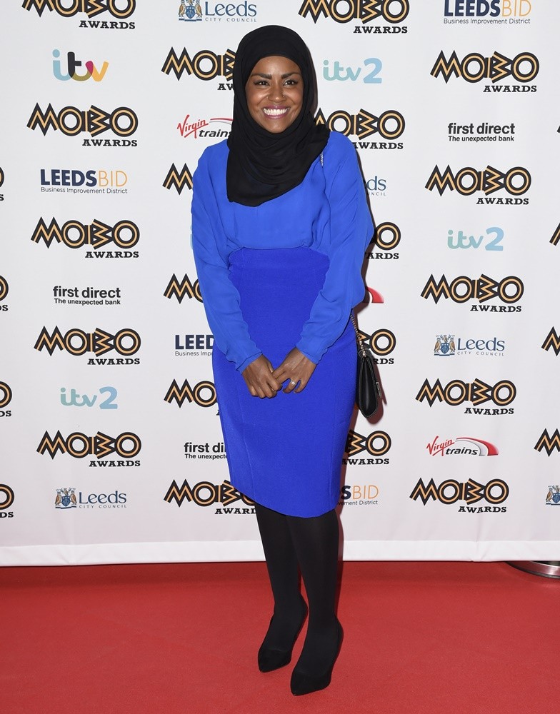 Nadiya Hussain;<br>Mobo Awards 2015 - Arrivals