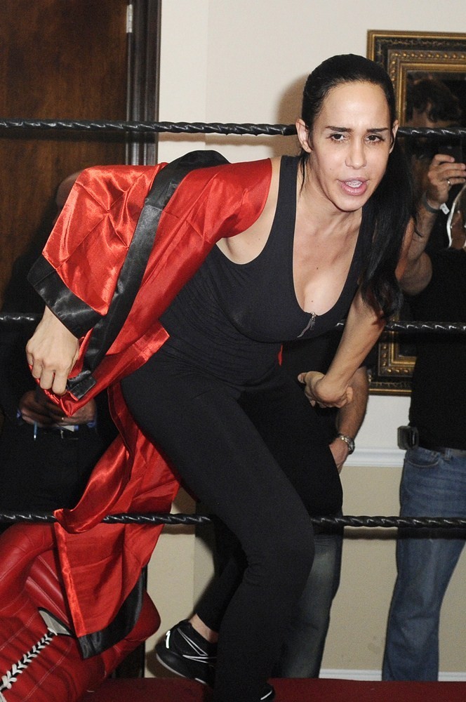 Nadya Suleman;<br>Big Bang Celebrity Boxing Match