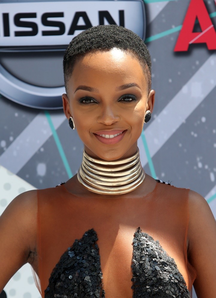 Nandi Mngoma;<br>BET Awards 2016 - Arrivals