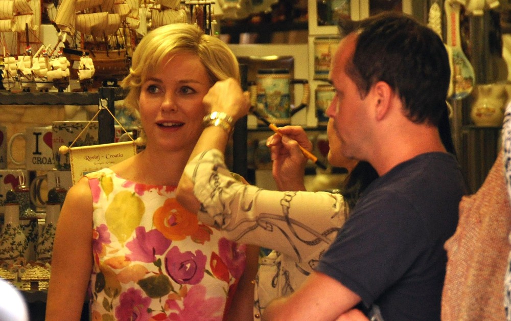 Naomi Watts;<br>Filming Caught in Flight