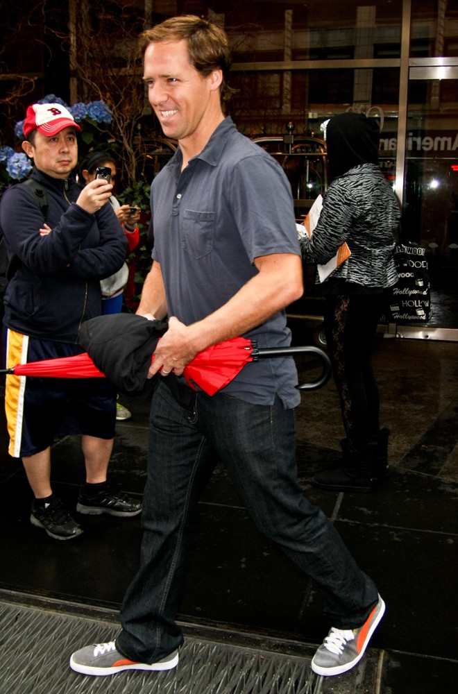 Nat Faxon;<br>Nat Faxon Leaving The Mandarin Oriental Hotel