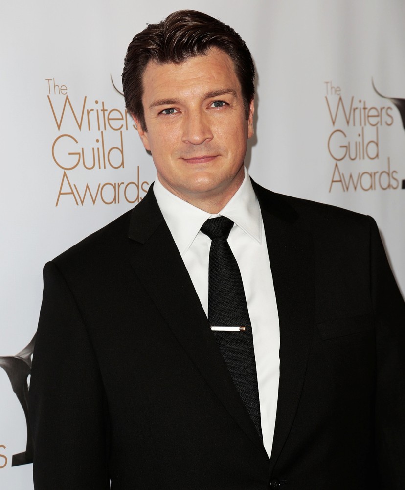 Nathan Fillion in 2013 Writers Guild Awards - Arrivals.