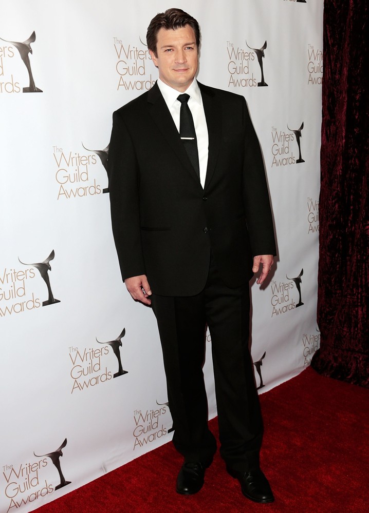 Nathan Fillion;<br>2013 Writers Guild Awards - Arrivals