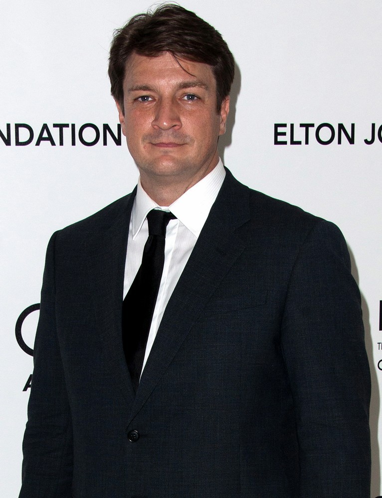 Nathan Fillion;<br>The 20th Annual Elton John AIDS Foundation's Oscar Viewing Party - Arrivals