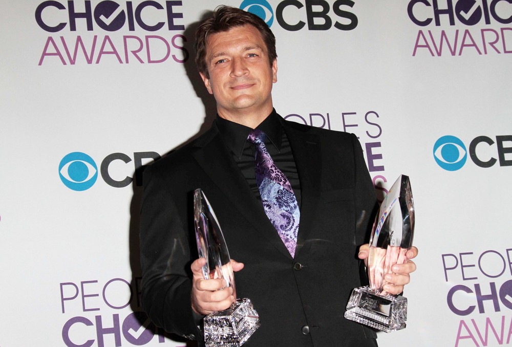 Nathan Fillion;<br>People's Choice Awards 2013 - Press Room
