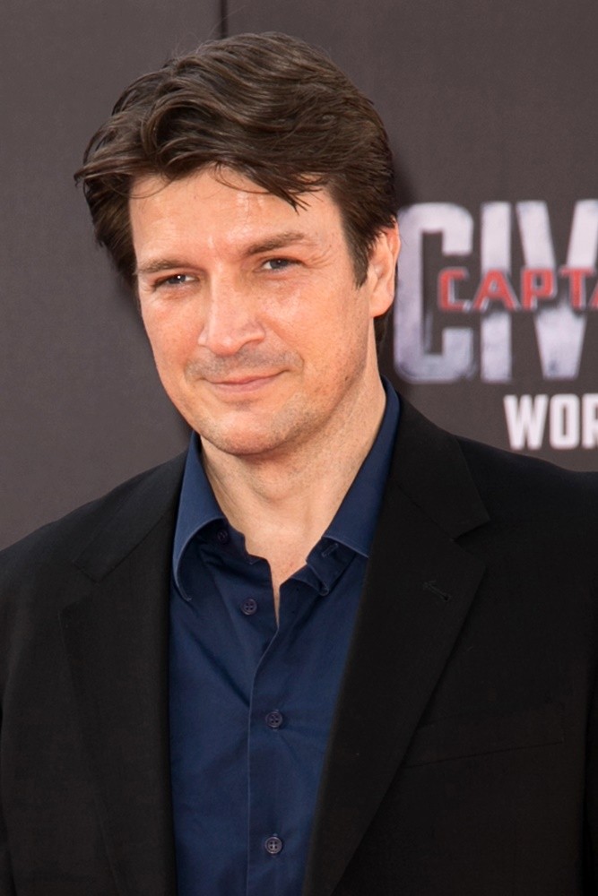 Nathan Fillion in The World Premiere of Captain America: Civil War.
