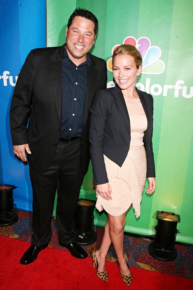 Greg Grunberg;Becki Newton;<br>2010 NBC Upfront Presentation