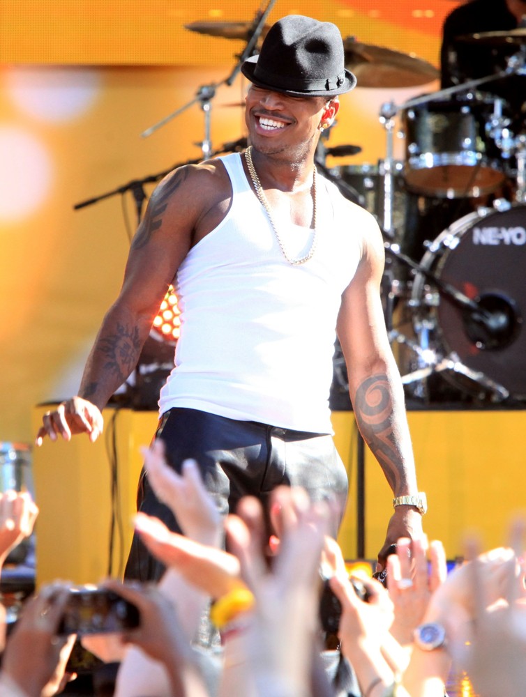 Ne-Yo;<br>Ne-Yo Performs Live as Part of GMA's Summer Concert Series