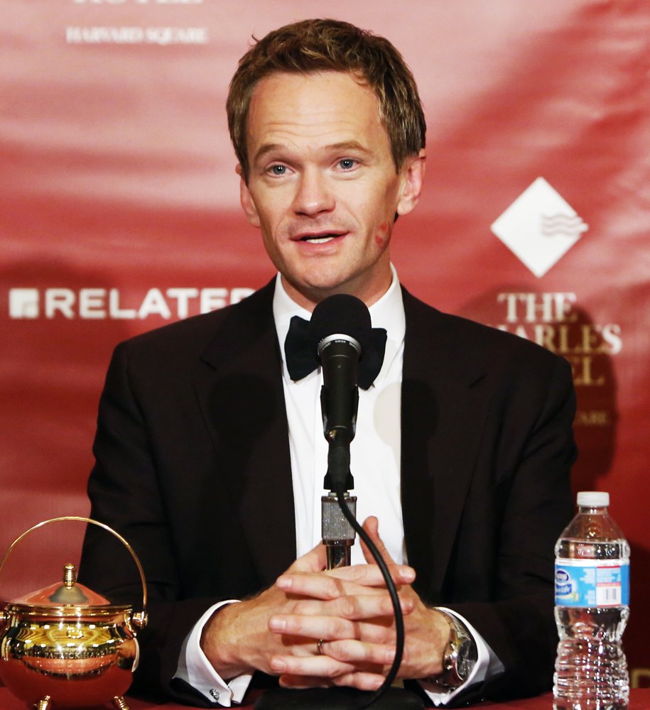 Neil Patrick Harris;<br>Neil Patrick Harris Receives Harvard University's Hasty Pudding 2014 Man of The Year Award