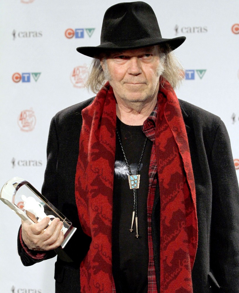 Neil Young;<br>The 2011 JUNO Awards - Press Room