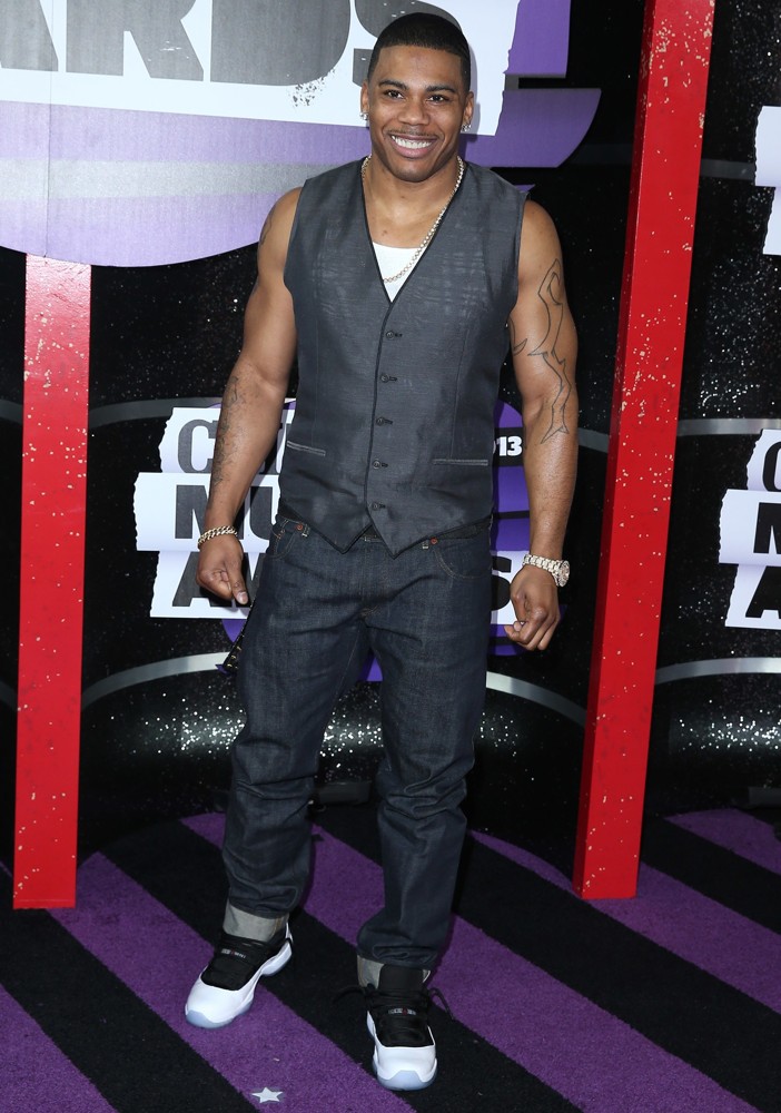 Nelly;<br>2013 CMT Music Awards - Arrivals