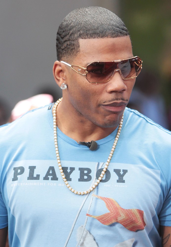 Nelly;<br>Nelly and Joe Jonas Promote Their Show The Next on Extra