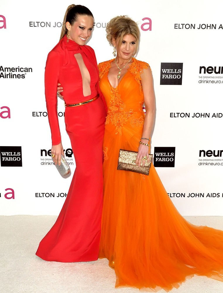Petra Nemcova;Hofit Golan;<br>The 20th Annual Elton John AIDS Foundation's Oscar Viewing Party - Arrivals