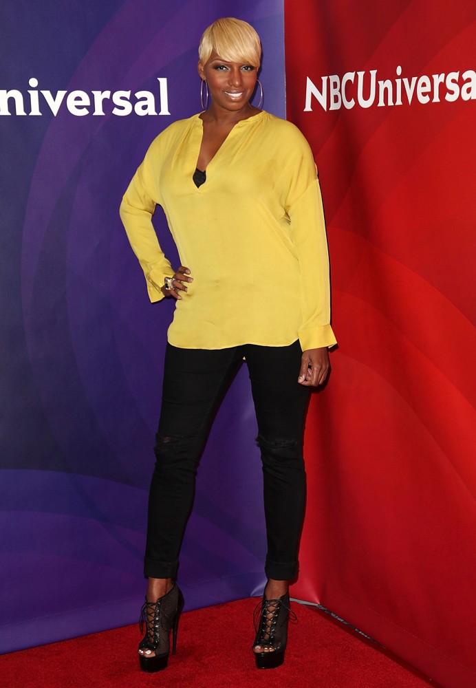 NeNe Leakes;<br>NBC Universal Press Tour