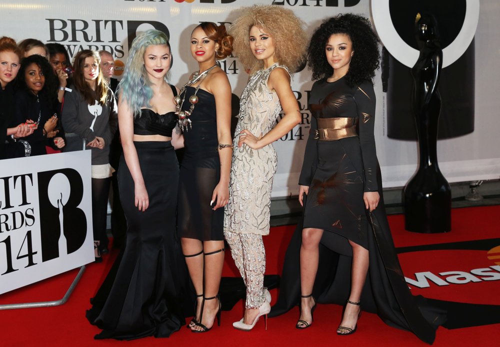 Neon Jungle;<br>The Brit Awards 2014 - Arrivals