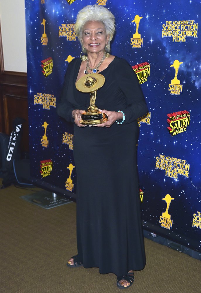 Nichelle Nichols;<br>Saturn Awards 2016 - Press Room