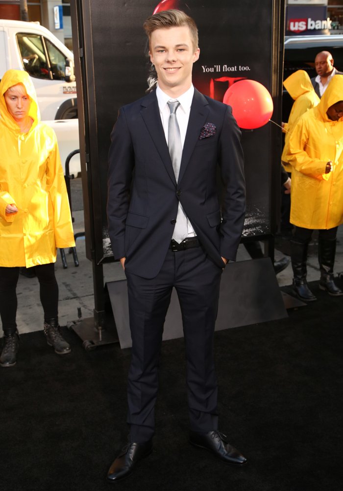 Nicholas Hamilton;<br>World Premiere of It