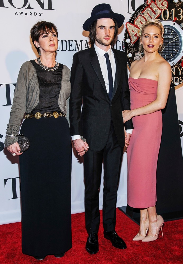 Phoebe Nicholls;Tom Sturridge;Sienna Miller;<br>The 67th Annual Tony Awards - Arrivals