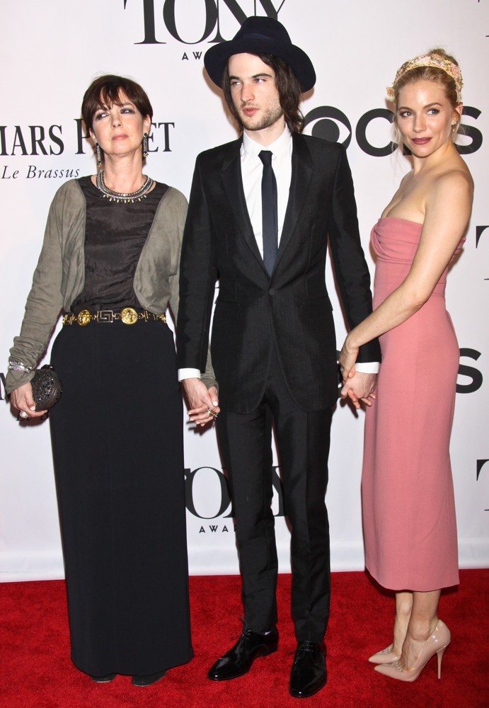Phoebe Nicholls;Tom Sturridge;Sienna Miller;<br>The 67th Annual Tony Awards - Arrivals