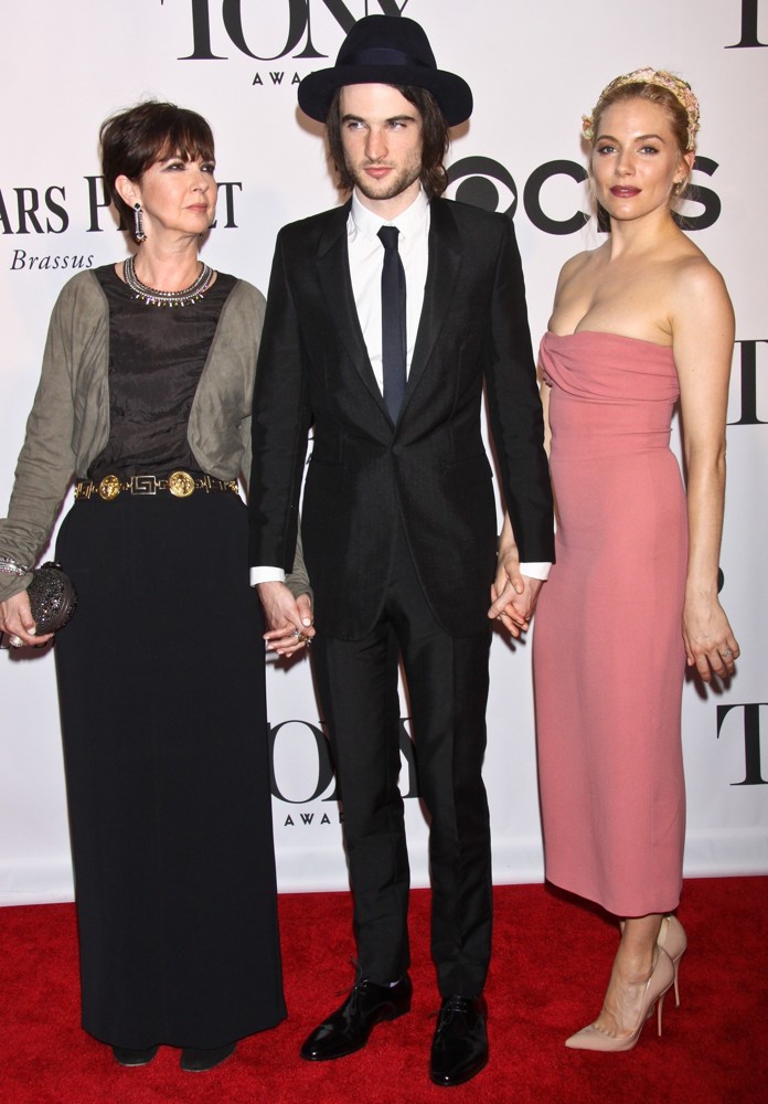 Phoebe Nicholls;Tom Sturridge;Sienna Miller;<br>The 67th Annual Tony Awards - Arrivals