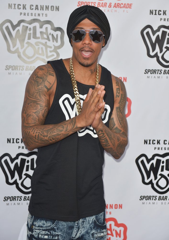 Nick Cannon Hosts Grand Opening of Wild 'N Out Sports Bar and Arcade