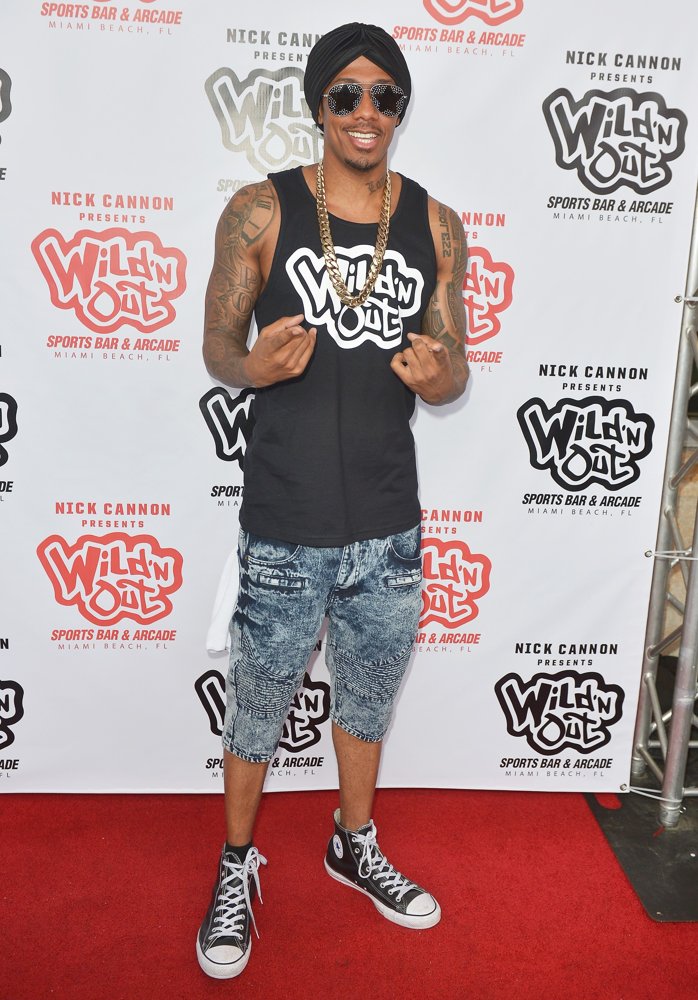 Nick Cannon Hosts Grand Opening of Wild 'N Out Sports Bar and Arcade
