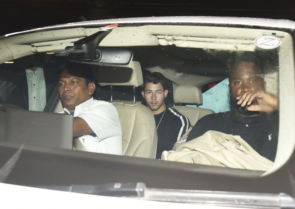 Nick Jonas;<br>Nick Jonas Arrives at The Mumbai Airport