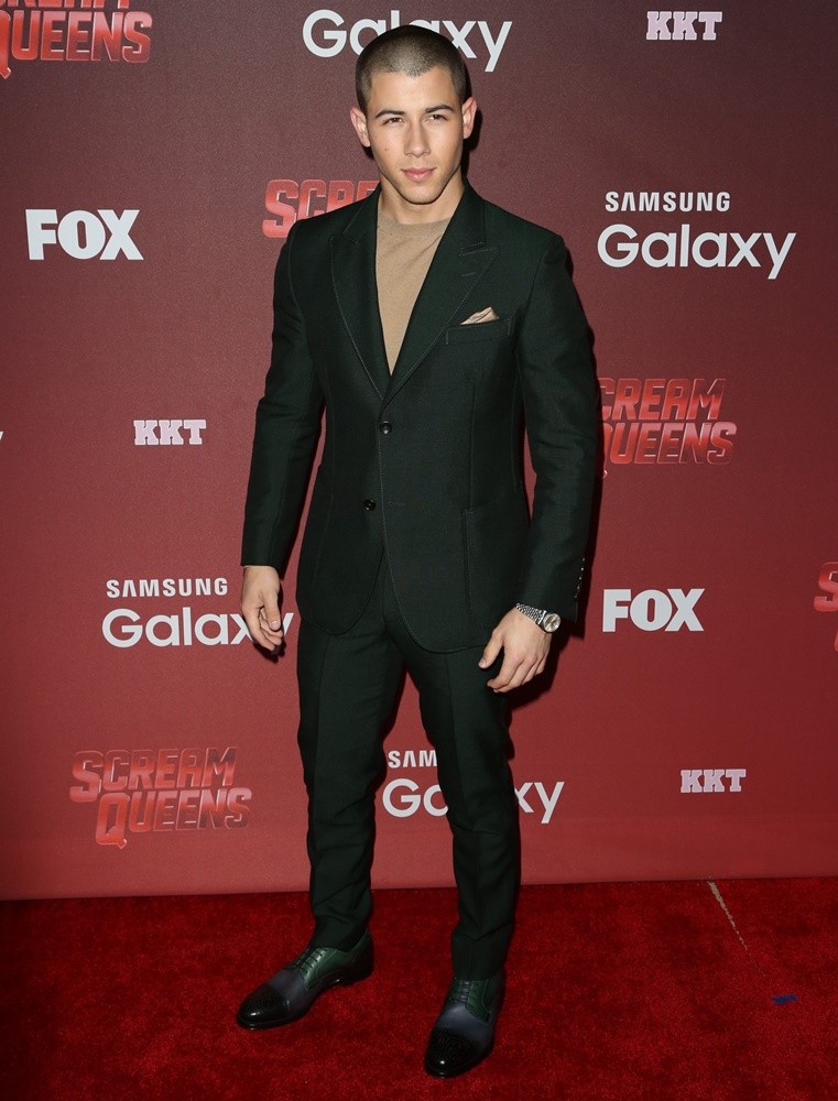 Nick Jonas;<br>Premiere of FOX TV's Scream Queens - Arrivals