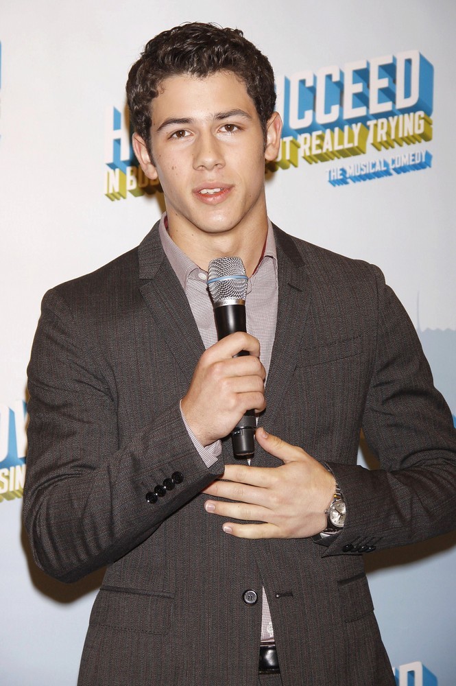 Nick Jonas;Jonas Brothers;<br>Press Conference Announcing Nick Jonas as The New 2012 Lead Actor in The Broadway Musical