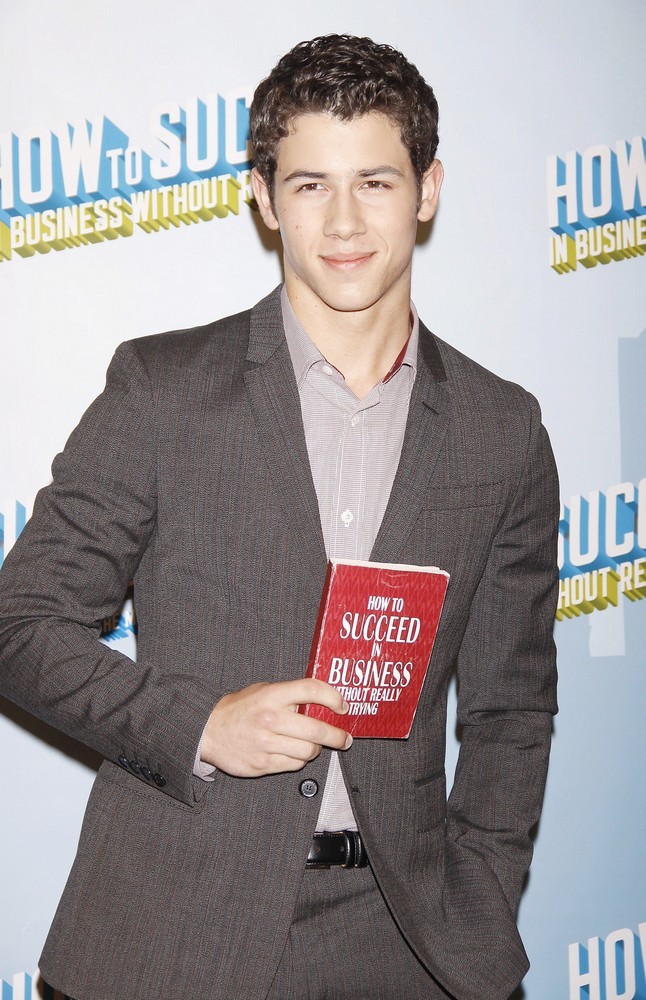 Nick Jonas;Jonas Brothers;<br>Press Conference Announcing Nick Jonas as The New 2012 Lead Actor in The Broadway Musical