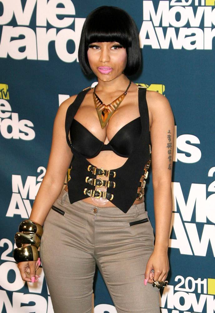 Nicki Minaj;<br>2011 MTV Movie Awards - Press Room