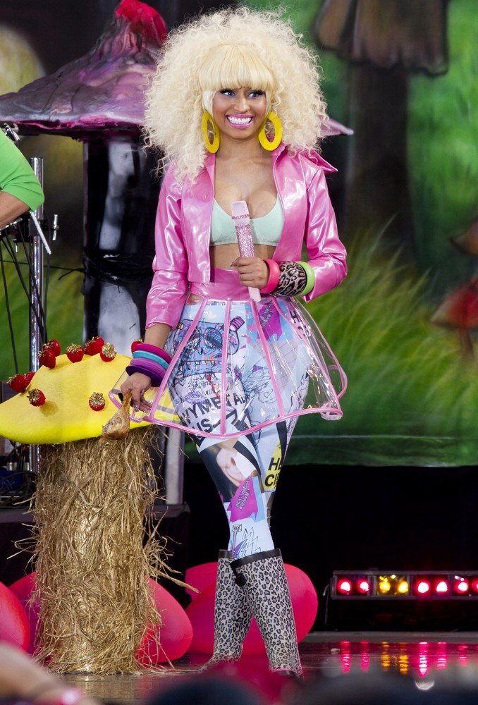 Nicki Minaj;<br>Nicki Minaj Performance on ABC's Good Morning America as Part of Their Summer Concert Series