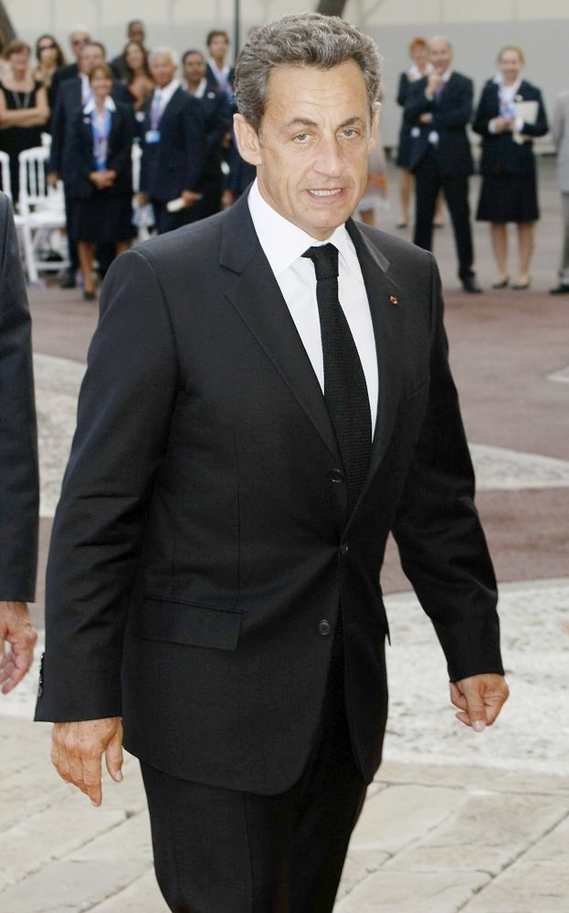 Nicolas Sarkozy;<br>Religious Ceremony of The Royal Wedding of Prince Albert II of Monaco to Charlene Wittstock