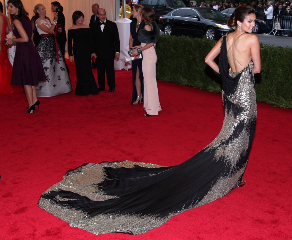 Nina Dobrev;<br>Schiaparelli and Prada Impossible Conversations Costume Institute Gala
