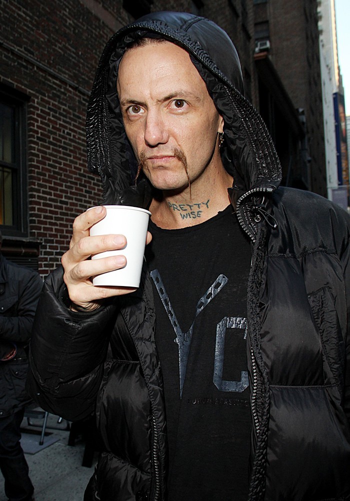 Ninja;Die Antwoord;<br>Celebrities Outside of The Ed Sullivan Theater for The Late Show with David Letterman