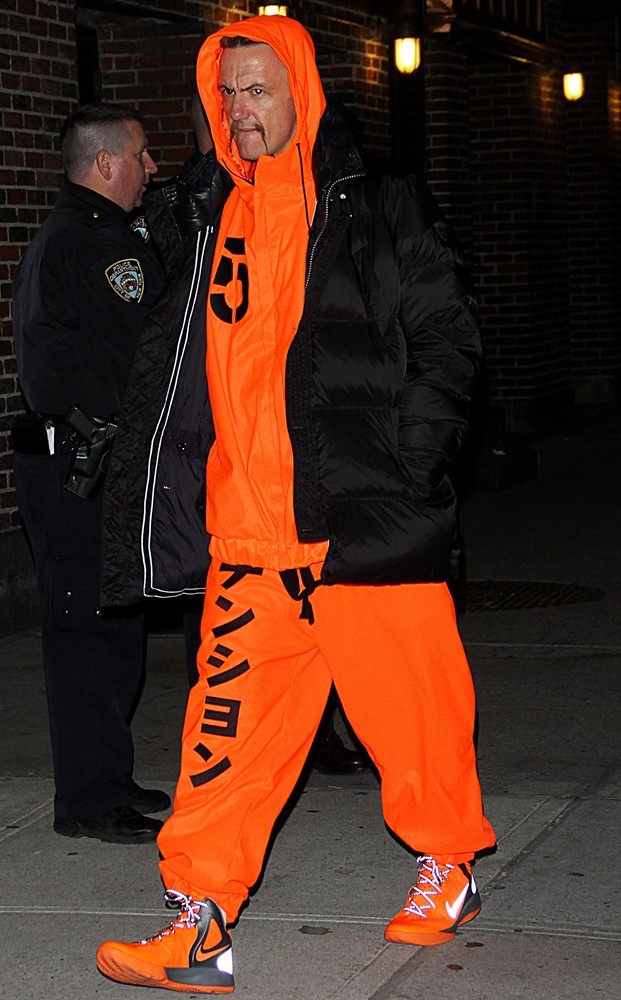 Ninja;Die Antwoord;<br>Celebrities Outside of The Ed Sullivan Theater for The Late Show with David Letterman