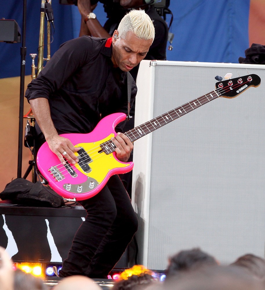 Tony Kanal;No Doubt;<br>No Doubt Perform Live as Part of Good Morning America's Summer Concert Series