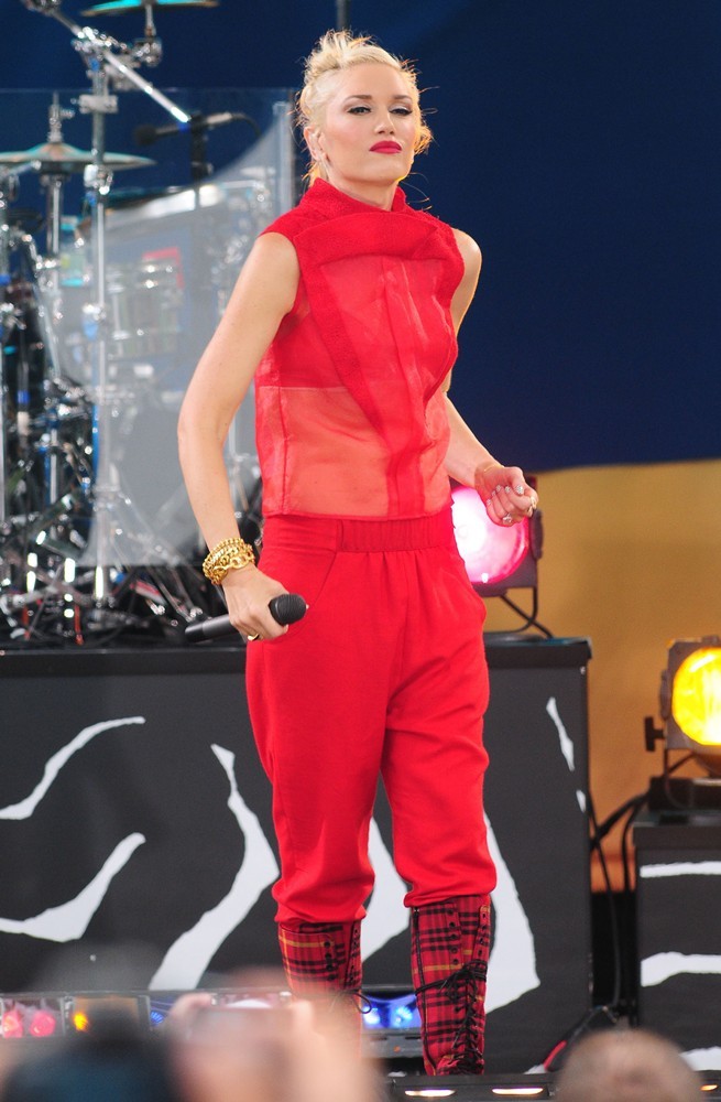 Gwen Stefani;No Doubt;<br>No Doubt Perform Live as Part of Good Morning America's Summer Concert Series